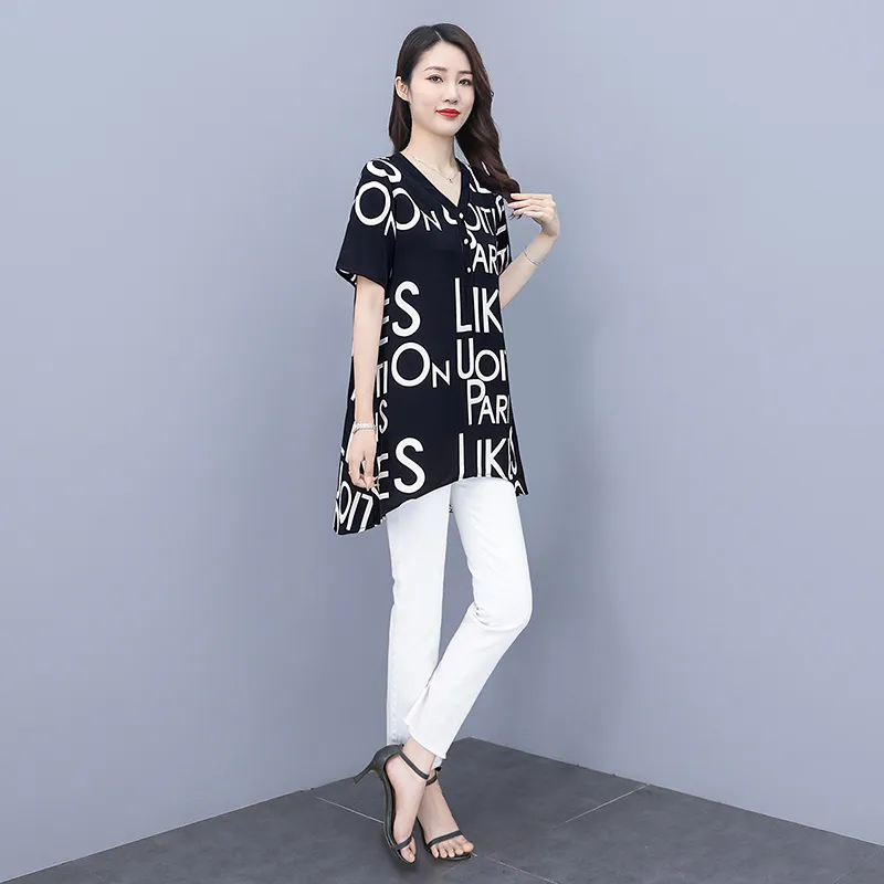 Cypress House Shirt Women's Black Background With White Lettering-4