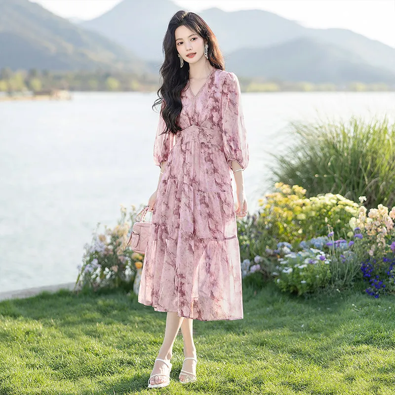 Cypress House Long Sleeved Dress Women's-6
