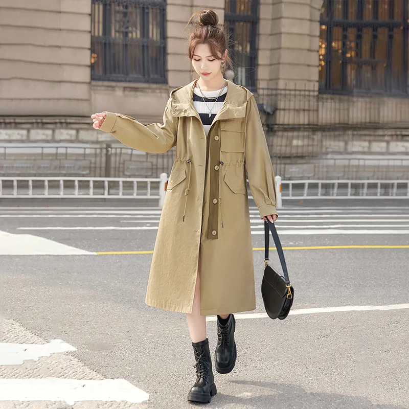 Cypress House Trench Coat Women's Khaki-4