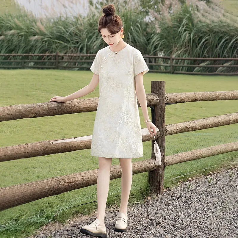 Cypress House Short Sleeved Dress Women's-3
