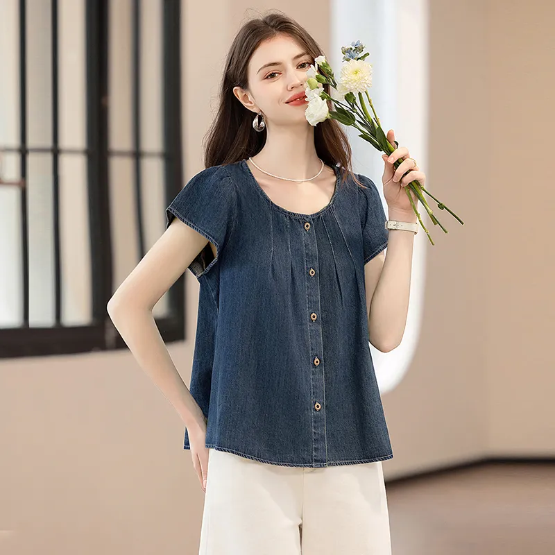 TOUCH Shirts Women's Dark Blue-5