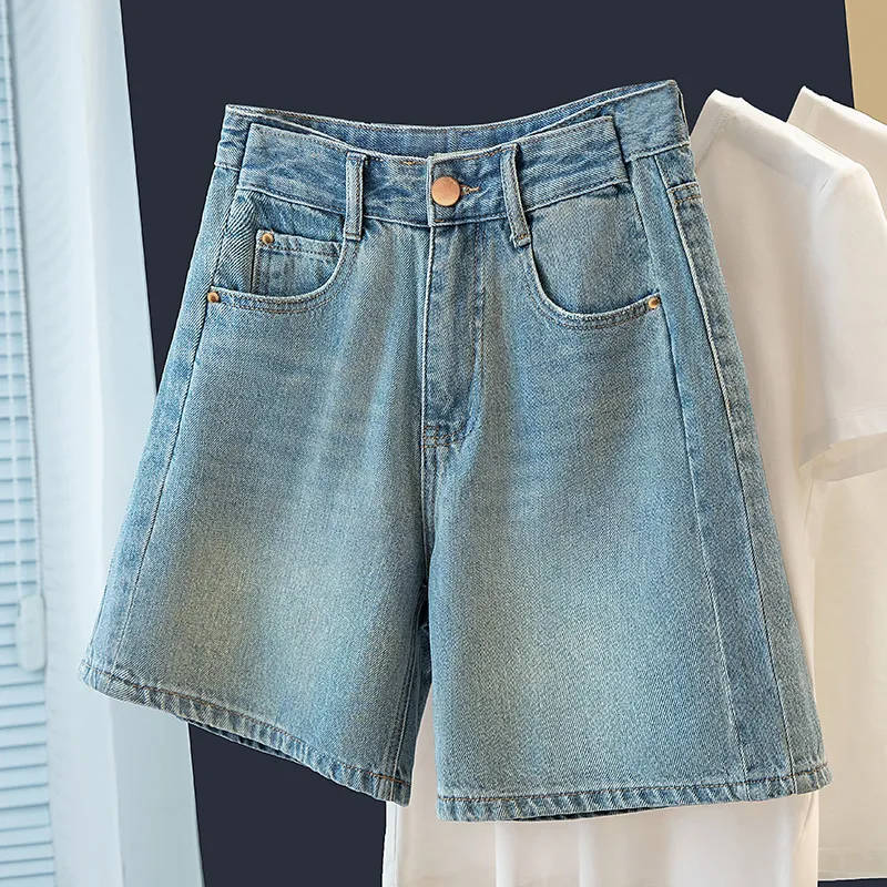 Cypress House Denim Shorts Women's Light Blue-2