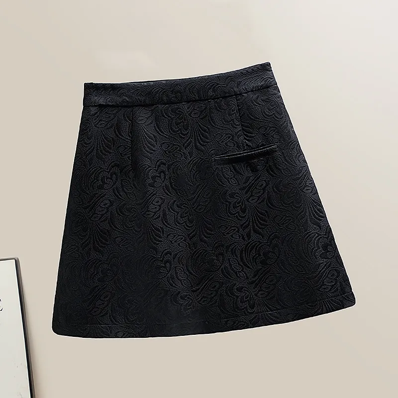 Cypress House Casual Short Skirts Women's Black-3