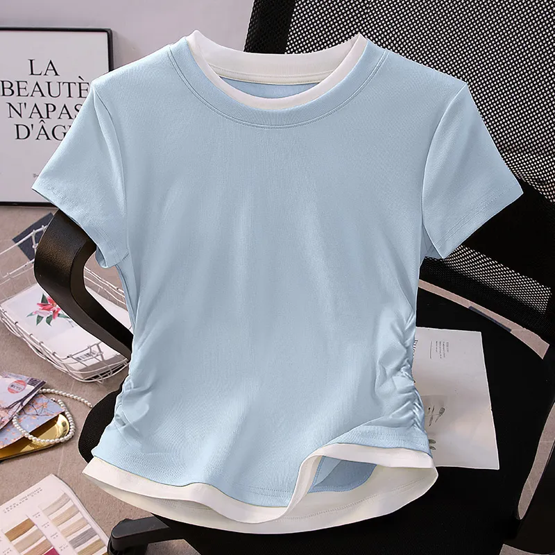 Cypress House T Shirt Women's Light Yellow-10