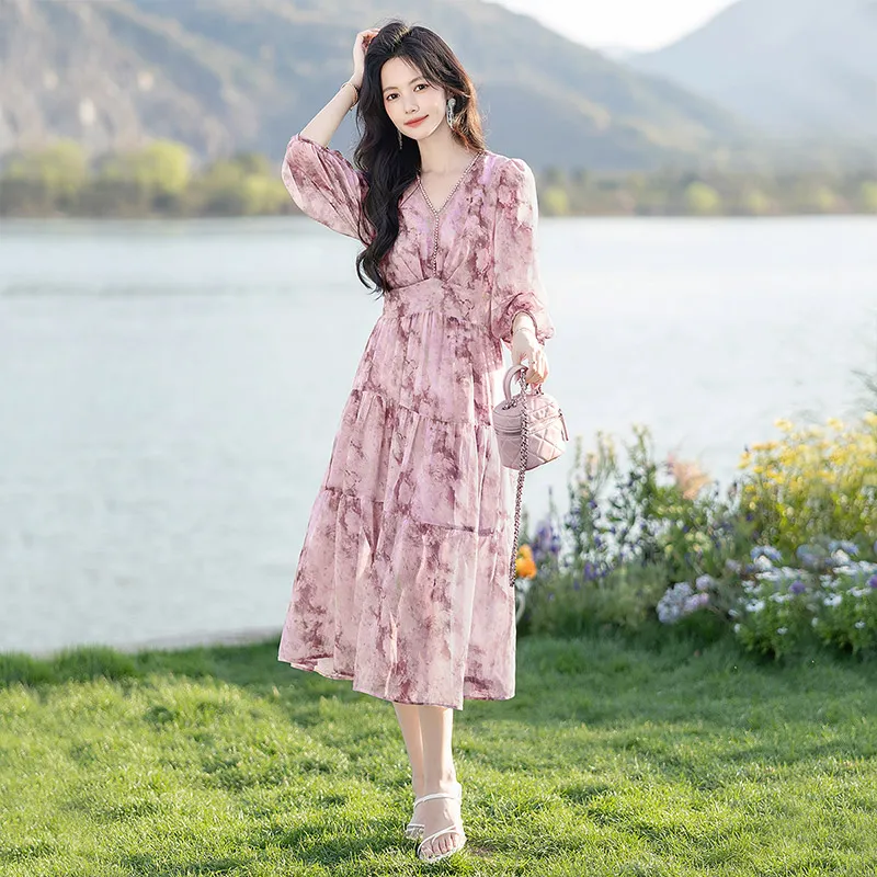 Cypress House Long Sleeved Dress Women's-4