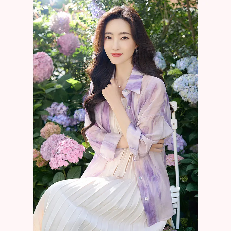 Cypress House Shirt Women's Purple-4
