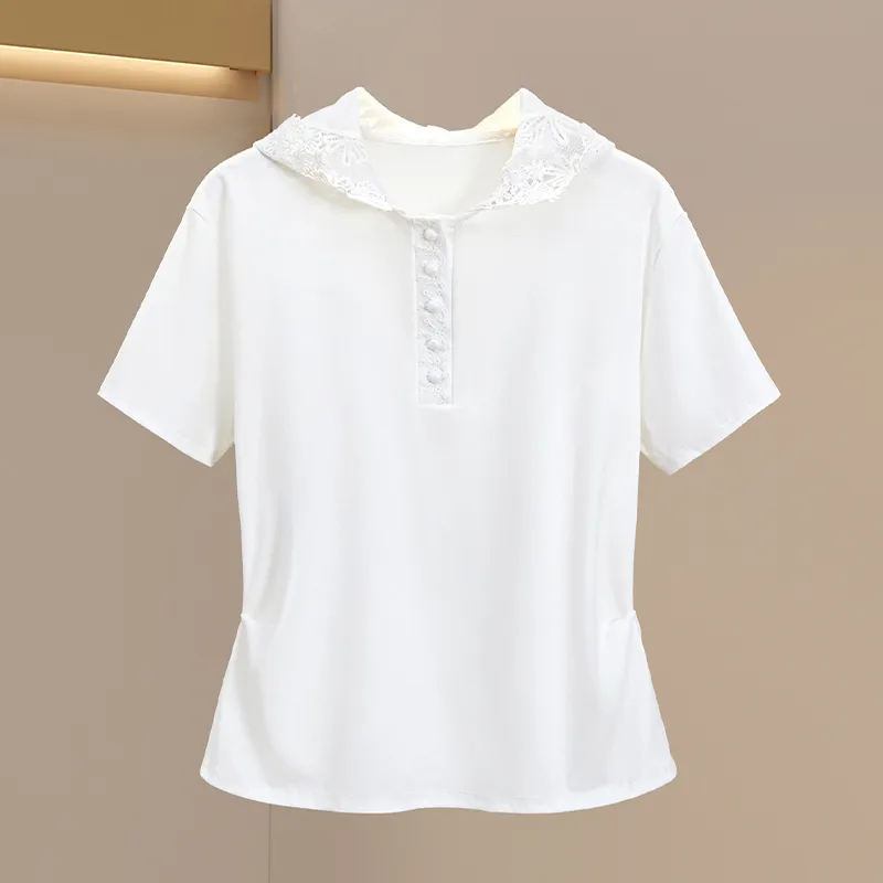 TOUCH T Shirts Women's White-5
