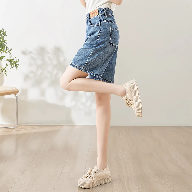 Cypress House Denim Shorts Women's Light Blue-2