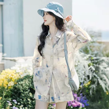 Cypress House Casual Suit Women's Light Gray