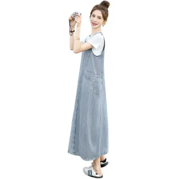 Cypress House Sleeveless Dress Women's Light Gray Blue