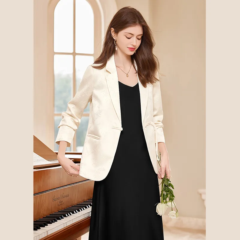 TOUCH Business Suit Women's Beige-4