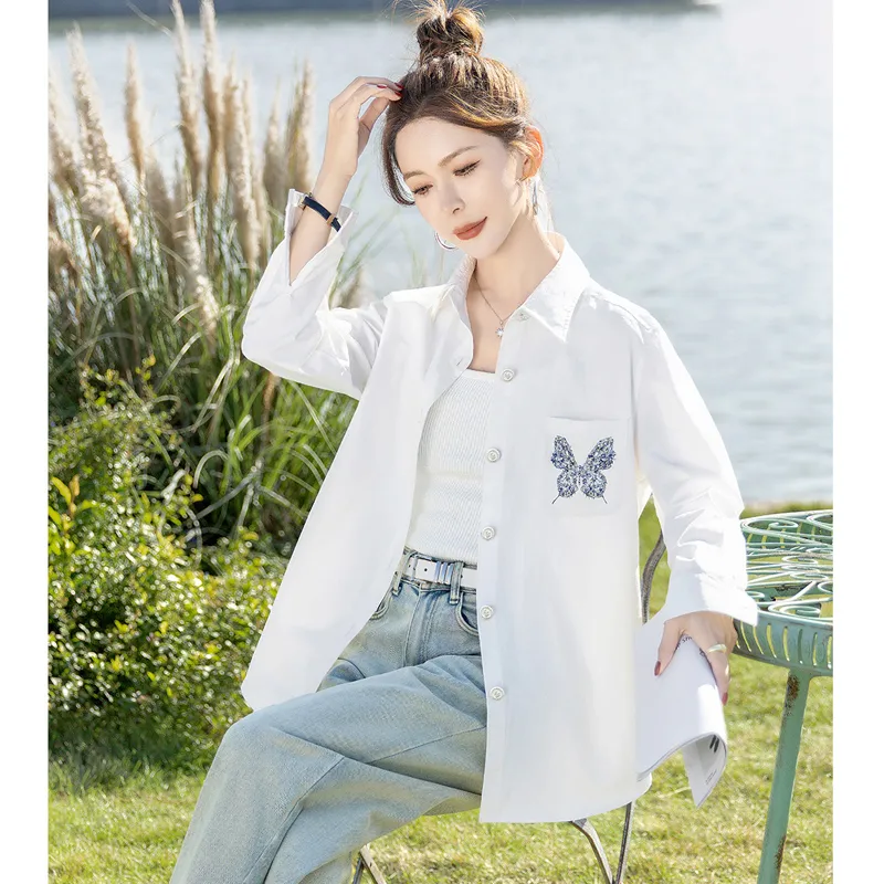 Cypress House Shirt Women's White-3