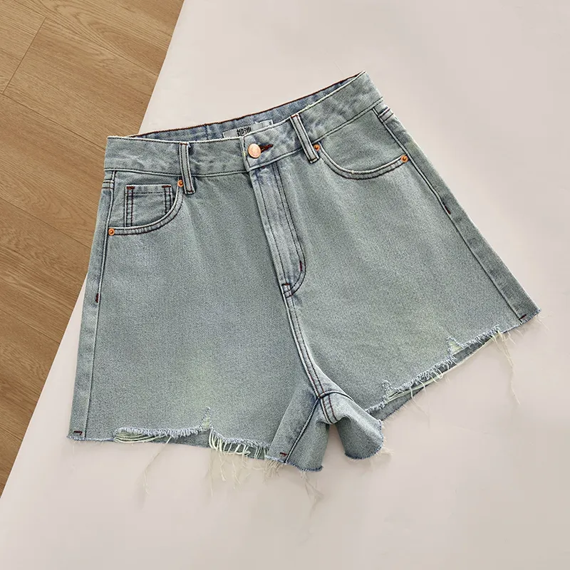TOUCH Denim Shorts Women's Light Blue-4