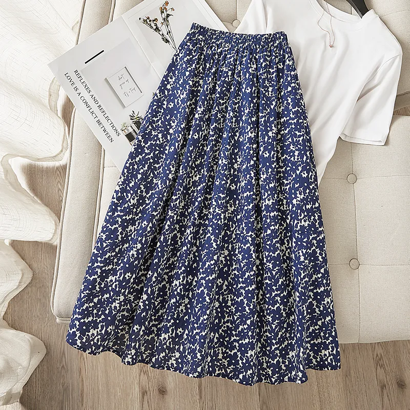 TOUCH Casual Long Skirts Women's-3