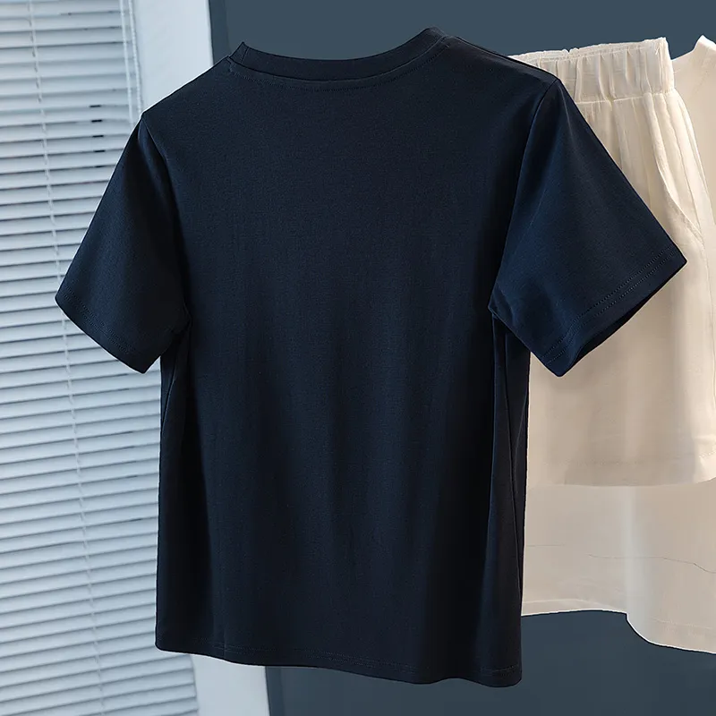 Cypress House T Shirt Women's Navy Blue-3