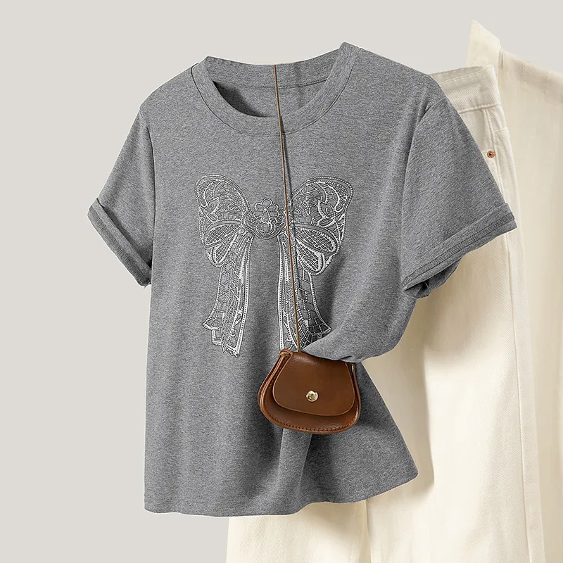 TOUCH T Shirts Women's Dark Gray-2