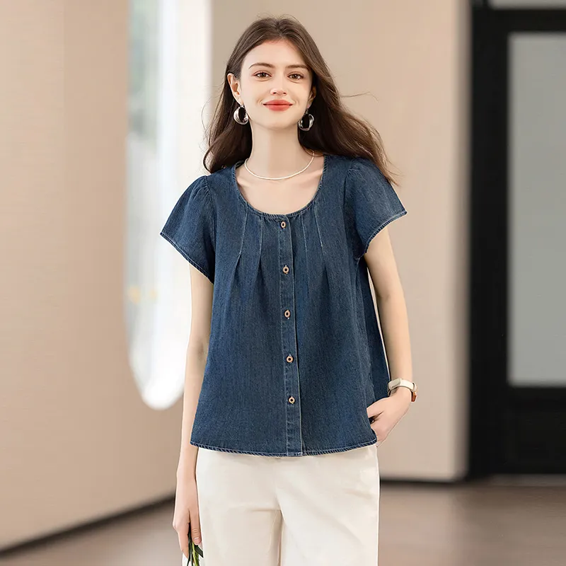 TOUCH Shirts Women's Dark Blue-4