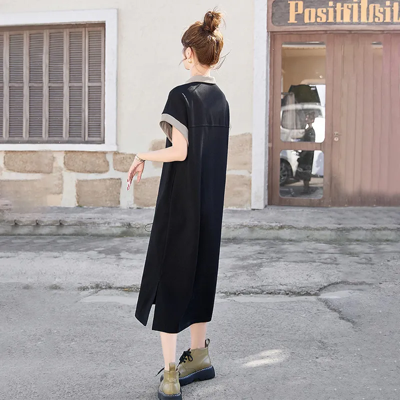 Cypress House Short Sleeved Dress Women's Black-2