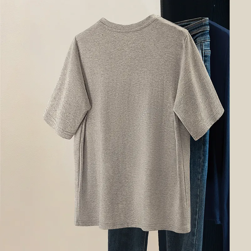 Cypress House T Shirt Women's Light Gray-3