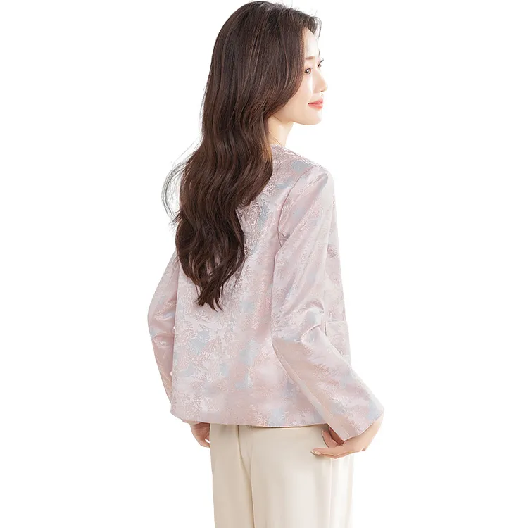 Cypress House Cropped Coat Women's Light Pink-0