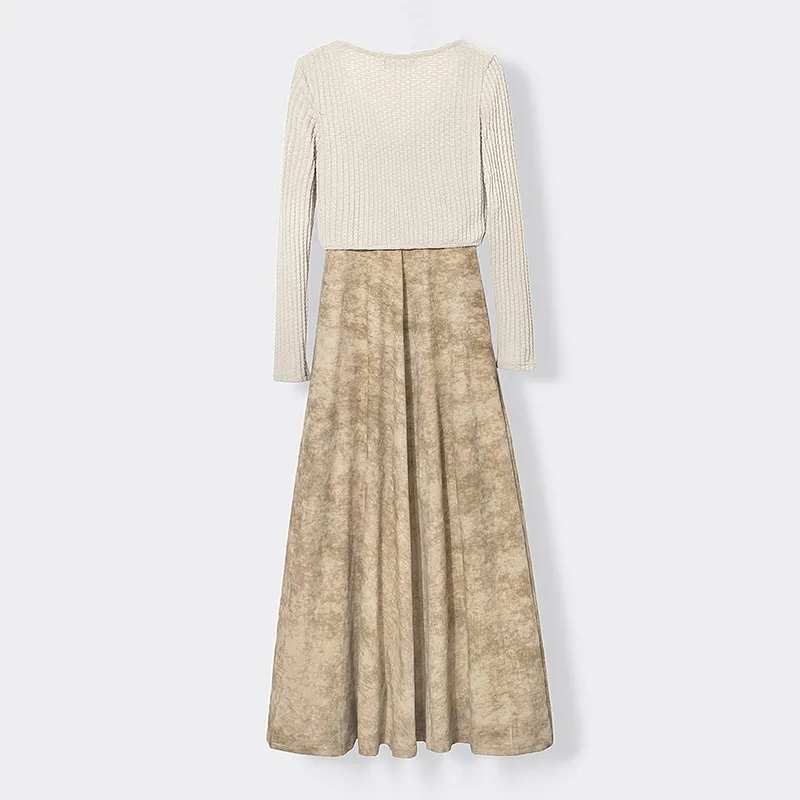Cypress House Skirt Set Women's Maillard Light Coffee-3