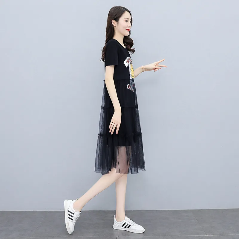 Cypress House Short-Sleeved Dresses Women's Black-5
