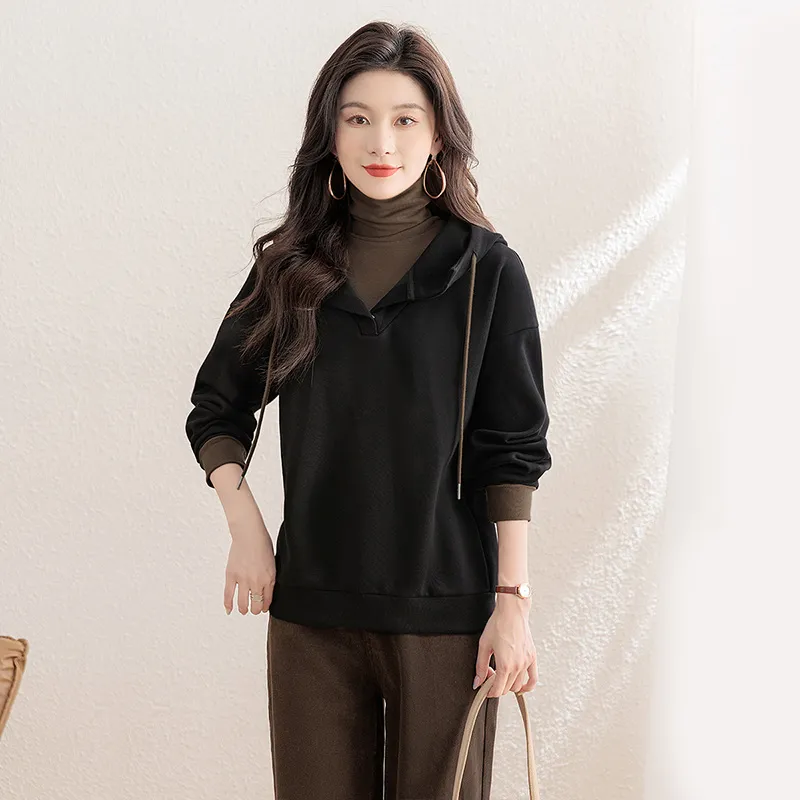 Cypress House Sweatshirt Women's Black & Green-2
