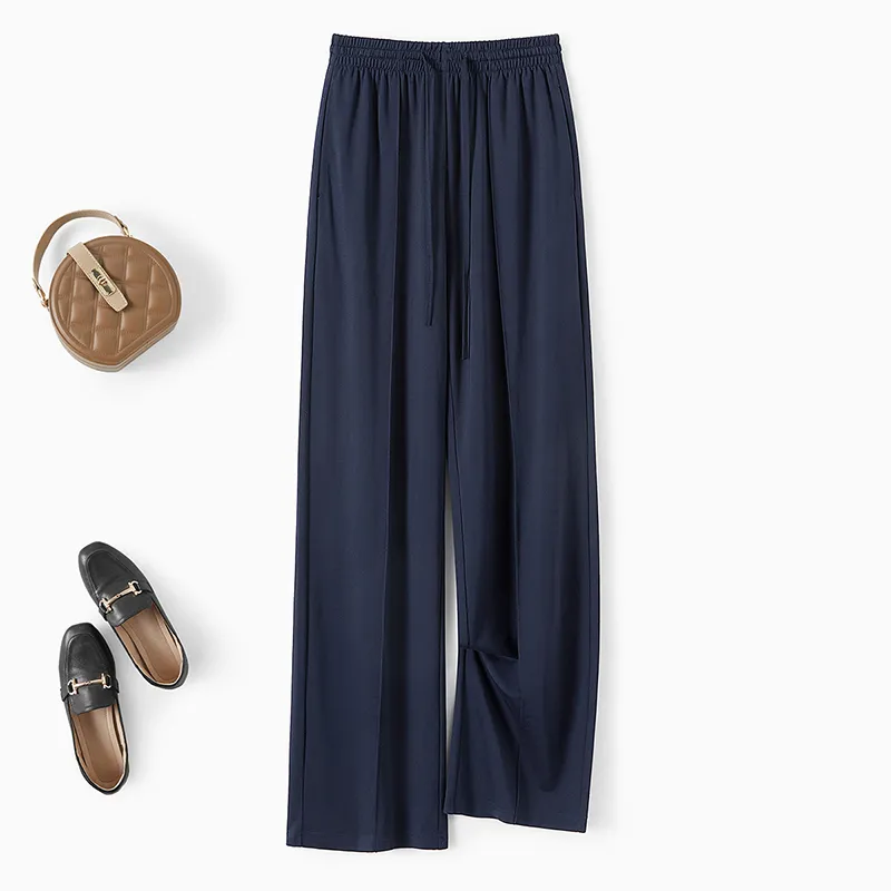 TOUCH Casual Pants Women's Navy Blue-2