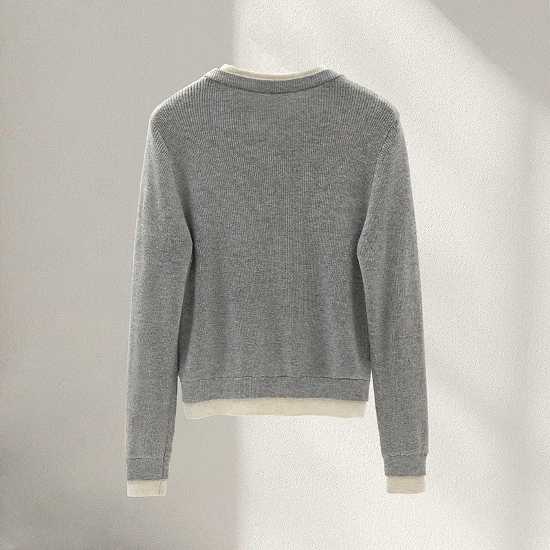 Cypress House Knitwear Women's Light Gray-2