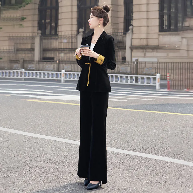 Cypress House Casual Suit Women's Black-5