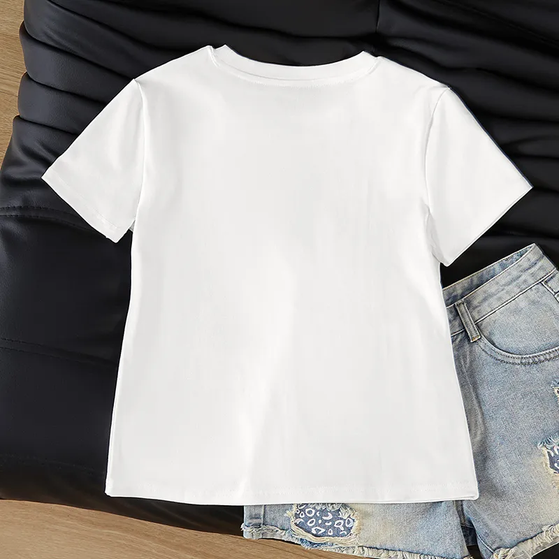 TOUCH Set in Sleeve T Shirt Women's-3