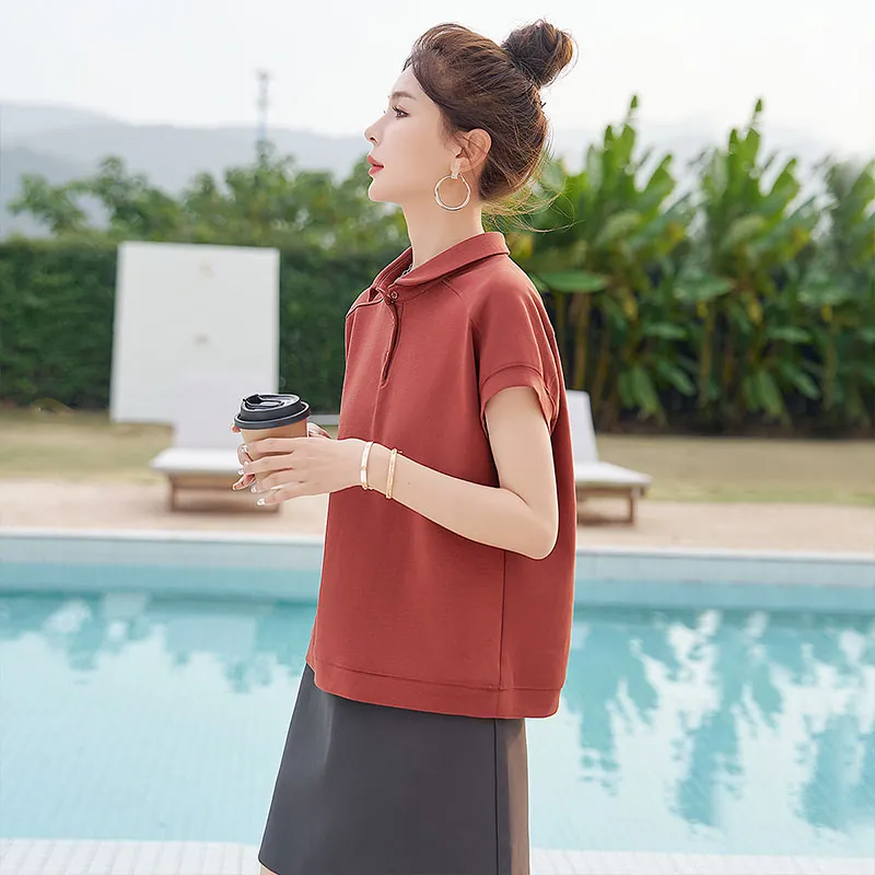 Cypress House T Shirt Women's Ancora Red-4