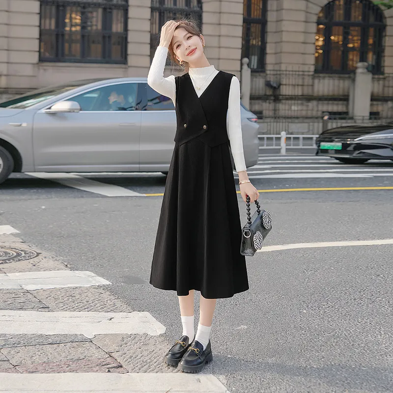 Cypress House Sleeveless Dress Women's Black-6