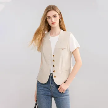 TOUCH Vests Women's Beige