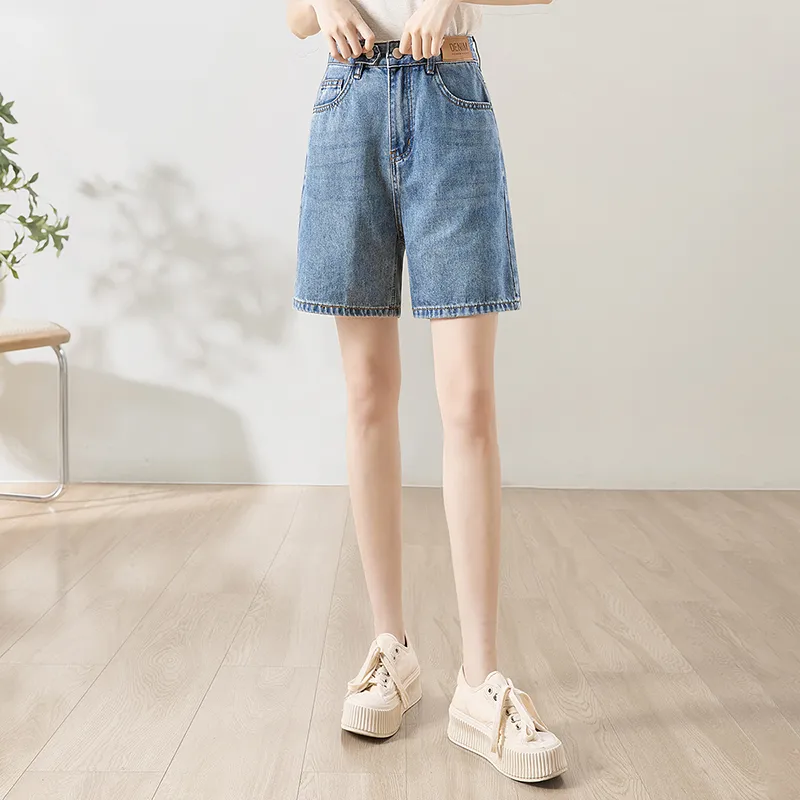 Cypress House Denim Shorts Women's Light Blue-4