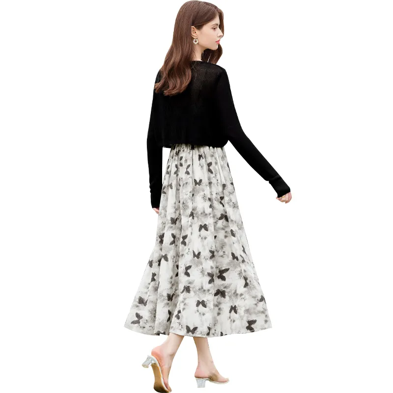 TOUCH Two Piece Skirt Sets Women's-0