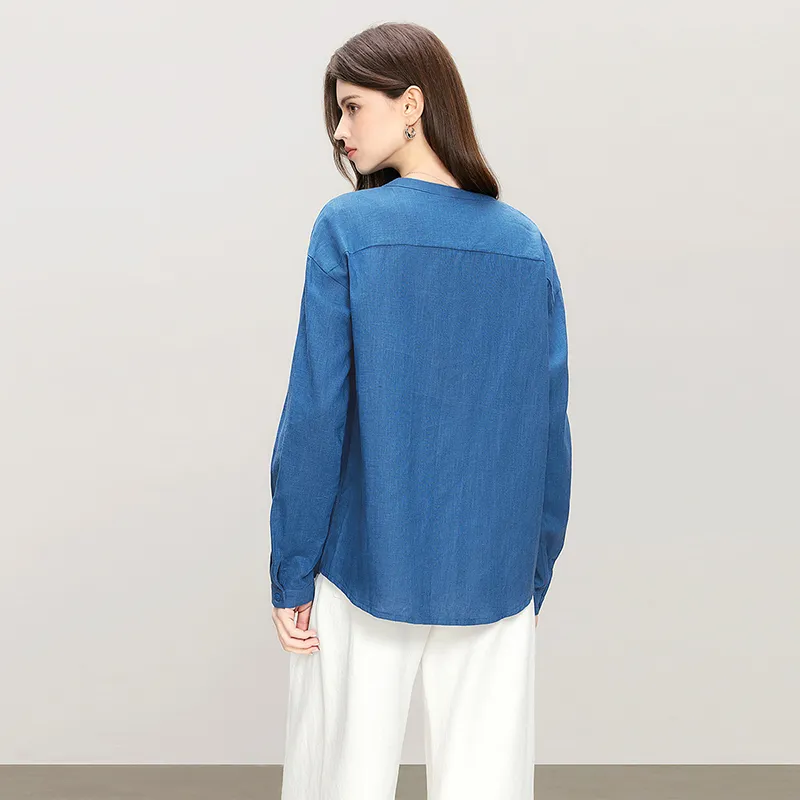 TOUCH Shirts Women's Dark Blue-3