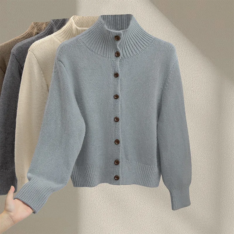Cypress House Knitwear Women's Gray Blue-2