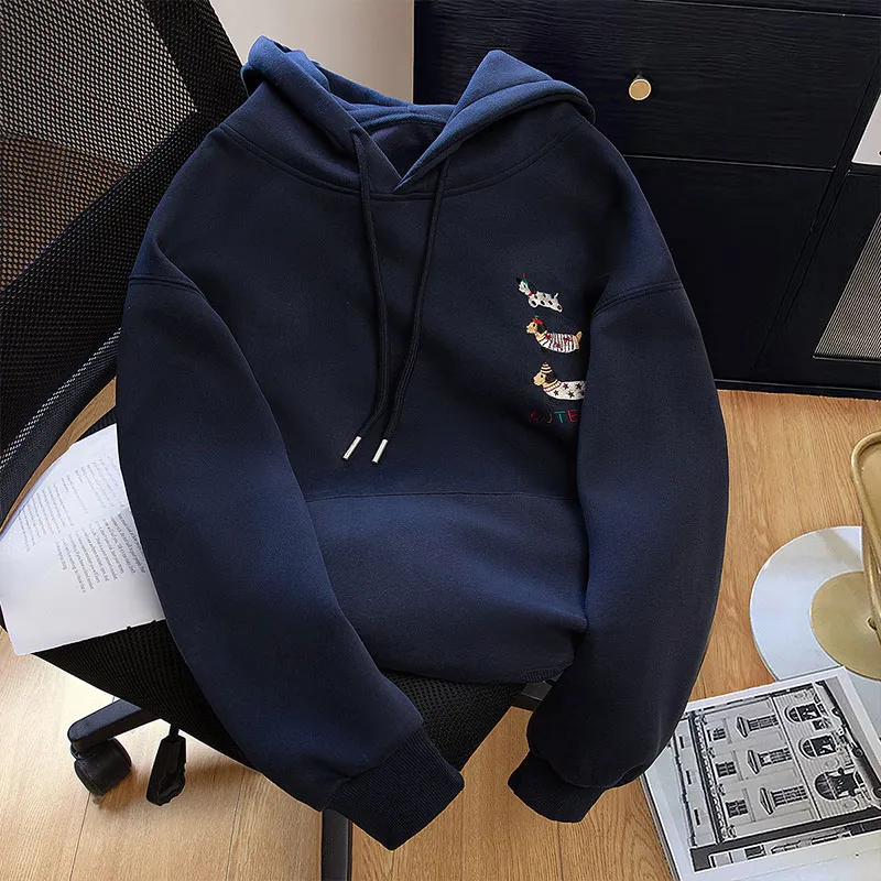 Cypress House Sweatshirt Women's Navy Blue-2