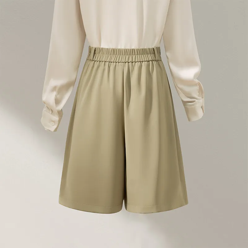 TOUCH Casual Shorts Women's Khaki-3