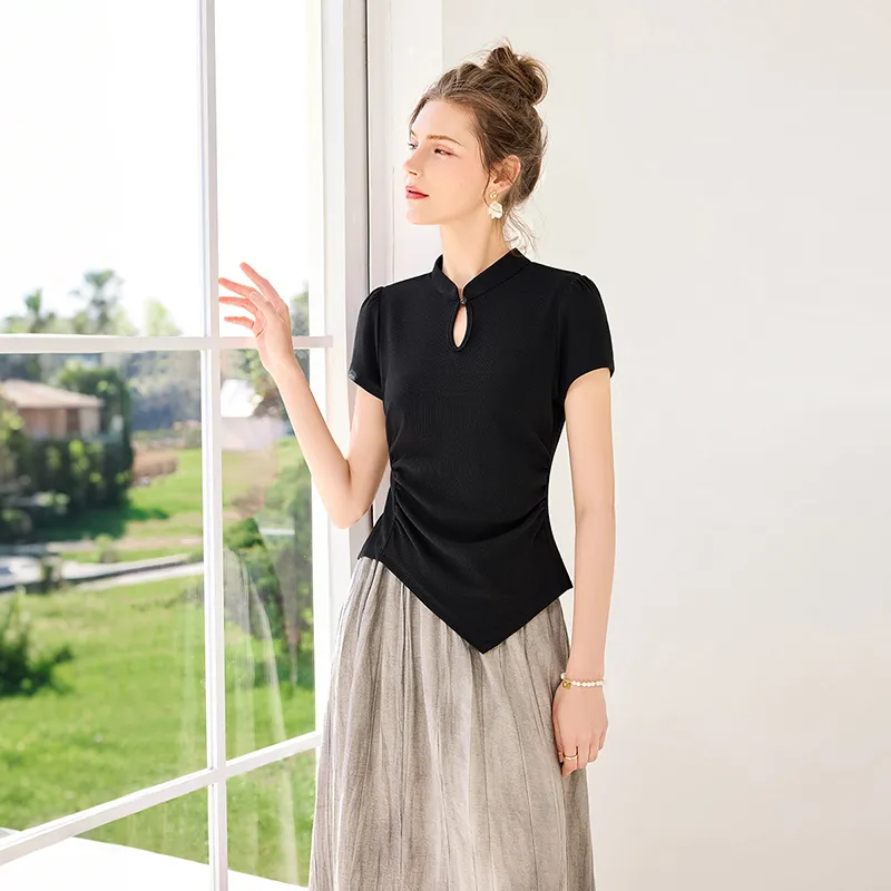 TOUCH T Shirts Women's Black-4