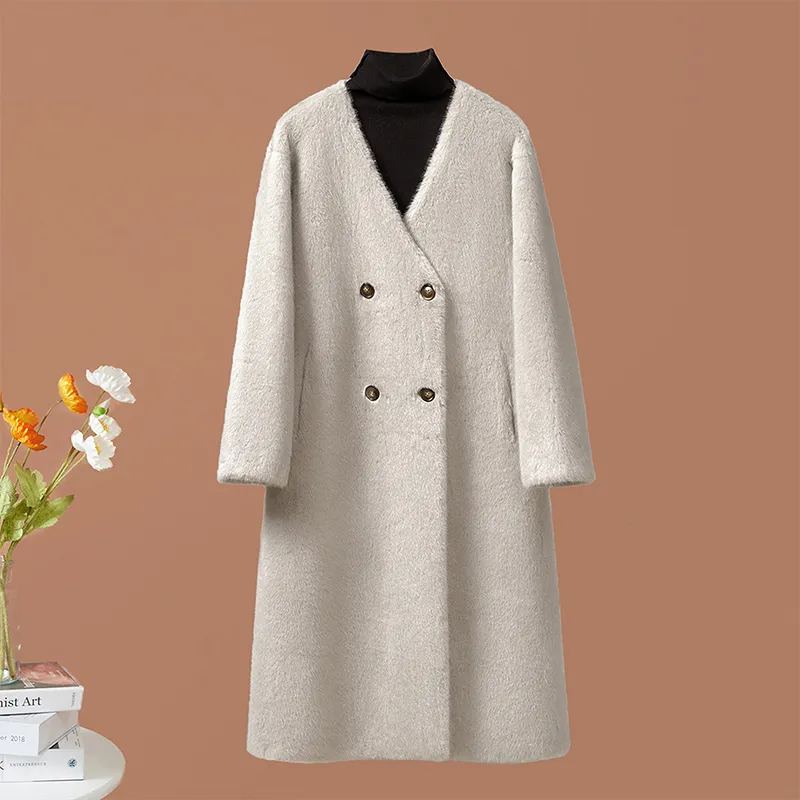 TOUCH Coats Women's Gray-2