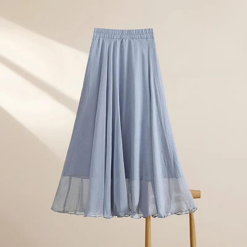 TOUCH Casual Long Skirts Women's-6