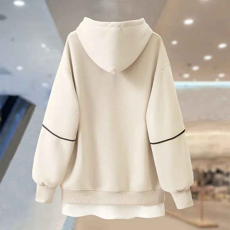 Cypress House Sweatshirt Women's Beige-3