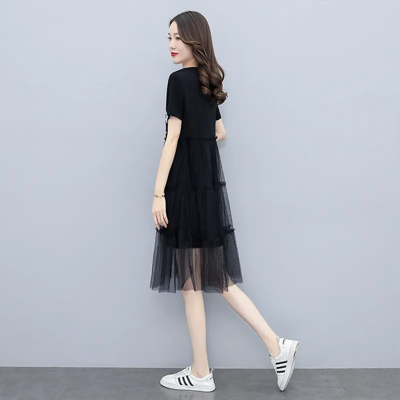 Cypress House Short-Sleeved Dresses Women's Black-4