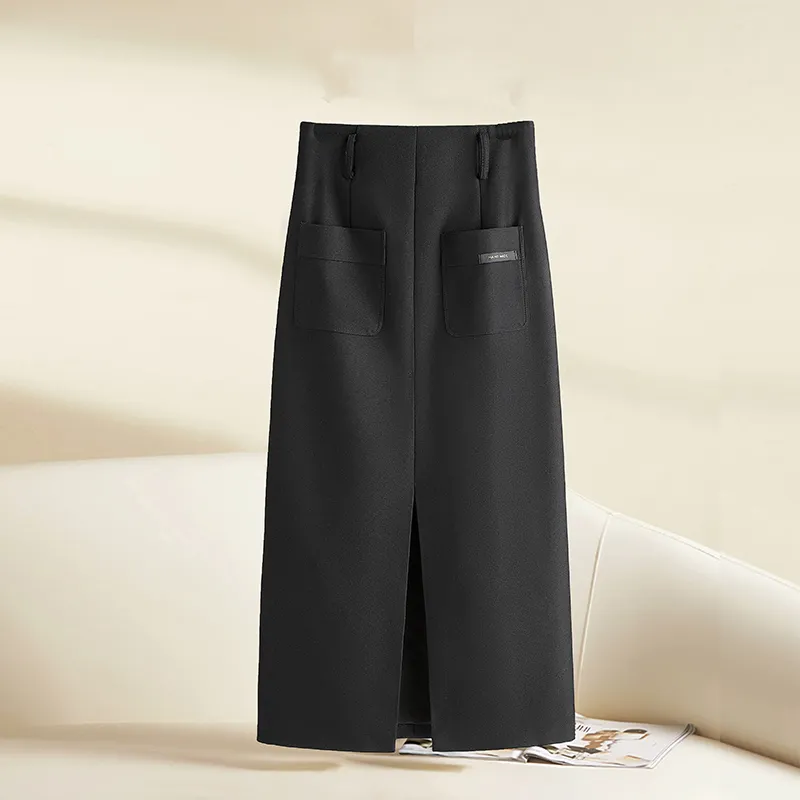 Cypress House Casual Long Skirts Women's Black-2