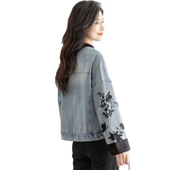 Cypress House Denim Jacket Women's Light Blue