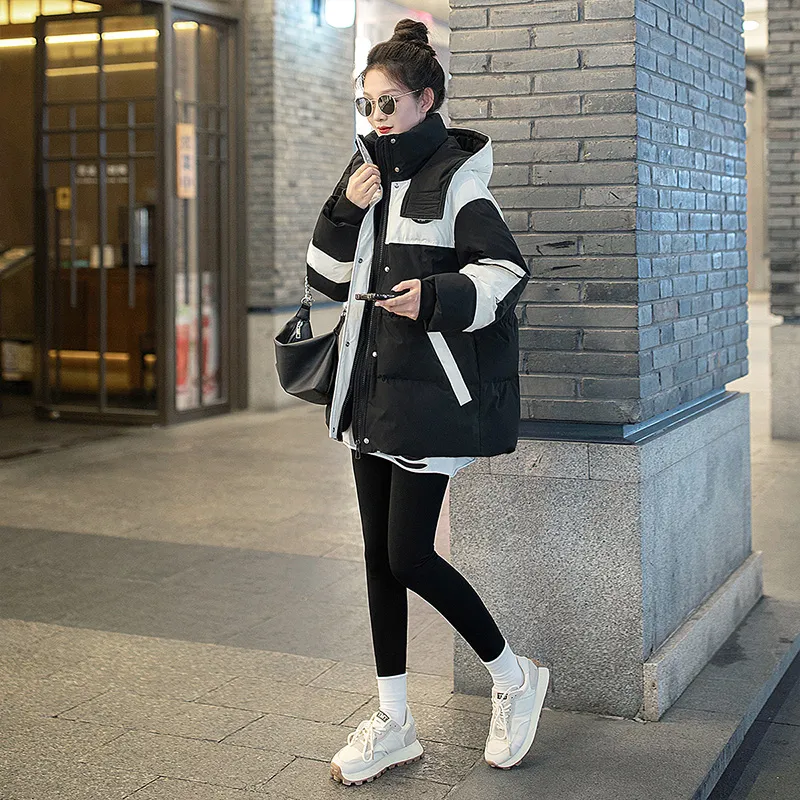 Cypress House Down Jacket Women's Black White-5