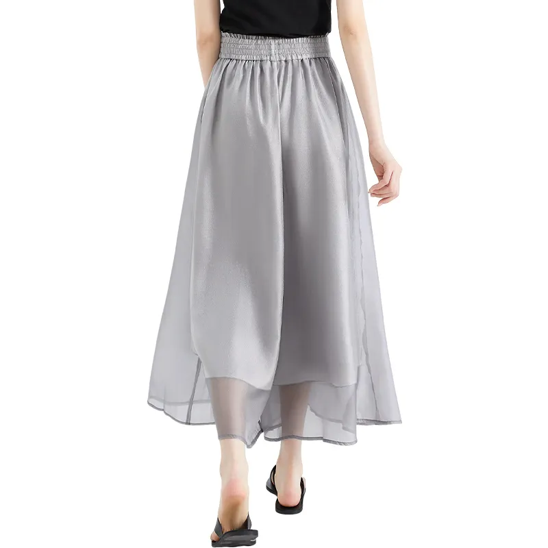 TOUCH Casual Pants Women's Light Gray-1