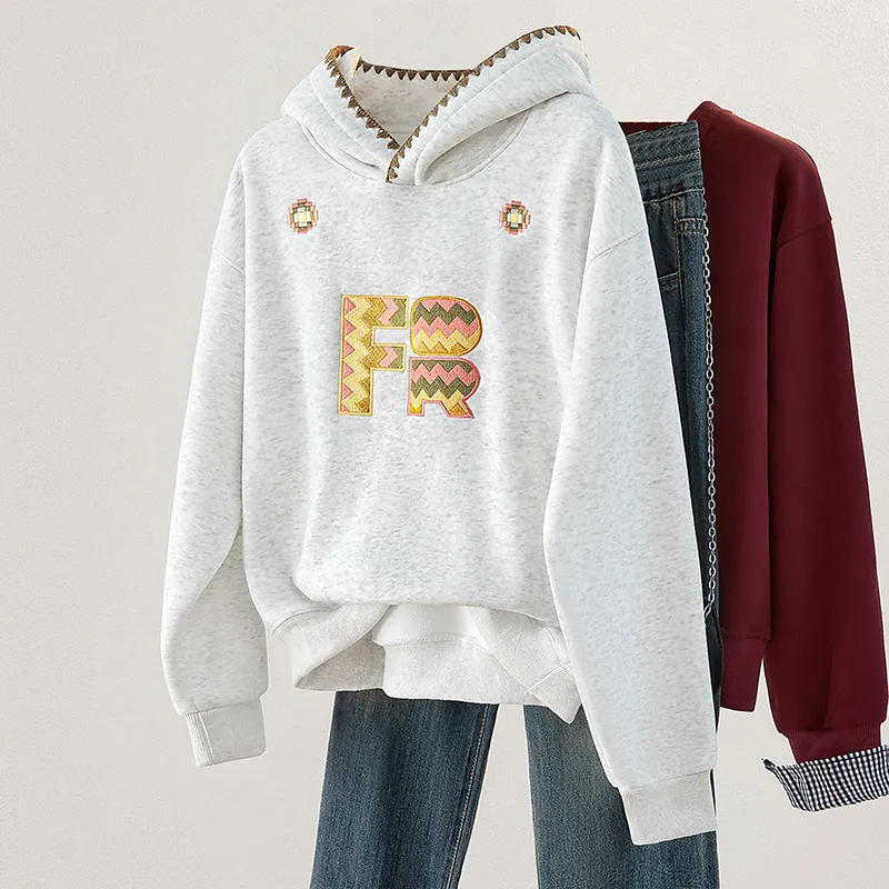TOUCH Sweatshirt Women's Light Heather Gray-2